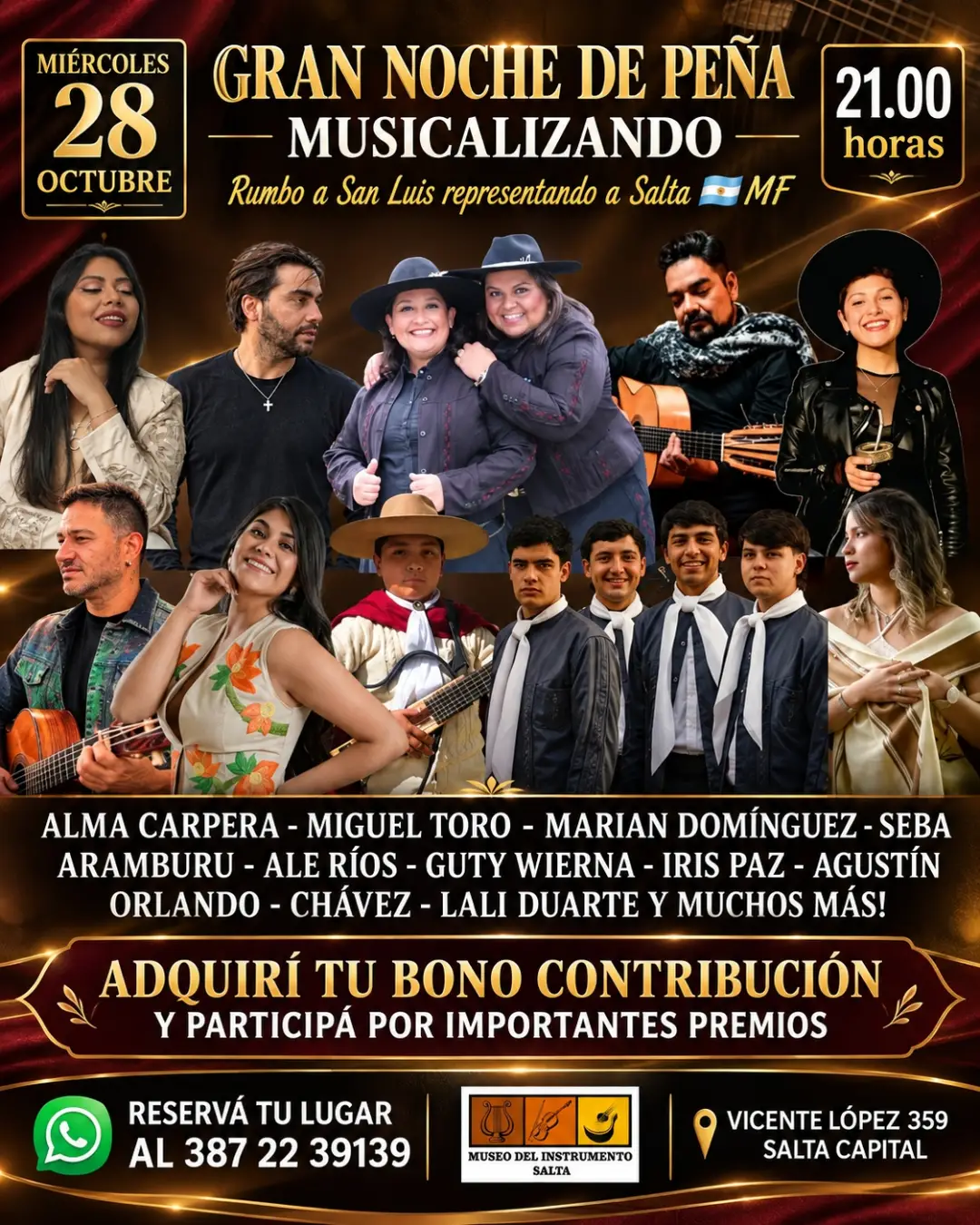 Gran Noche de Peña - Musicalizando.