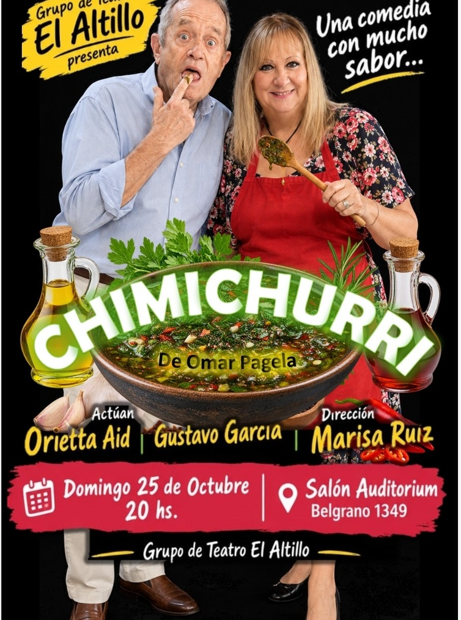 ¡CHIMICHURRI! de Omar Pagella