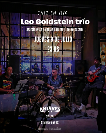 Noches de Jazz - Leo Goldstein Trío.