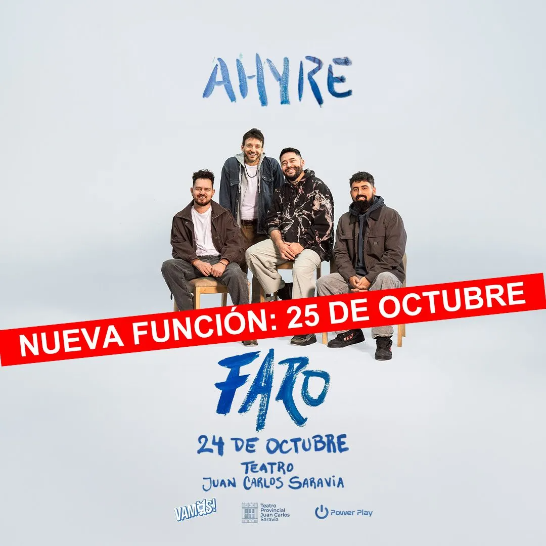 Ahyre en Vivo -  Gira Nacional Faro - Nueva Función.