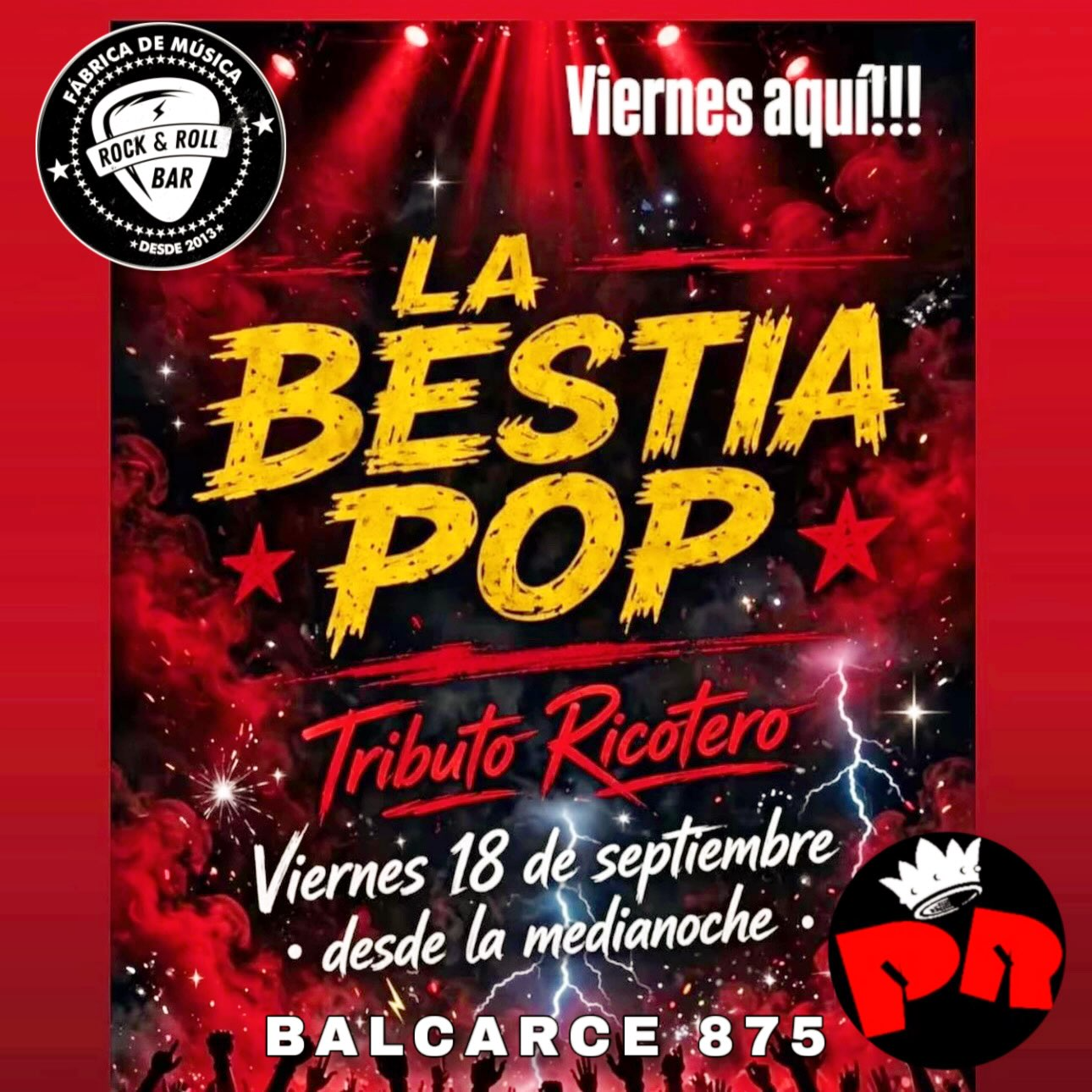 Tributo a los Redondos por "La Bestia Pop".