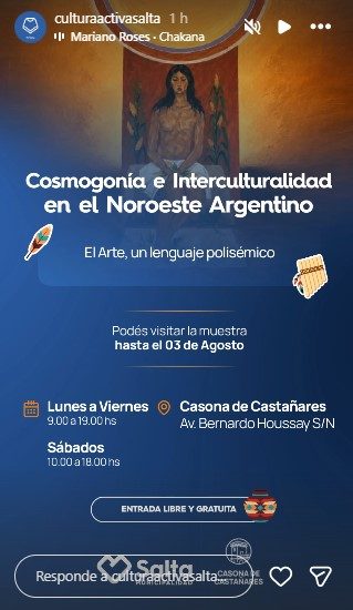 Muestra “Cosmogonía e Interculturalidad en el Noroeste Argentino”: El Arte, un Lenguaje Polisémico.