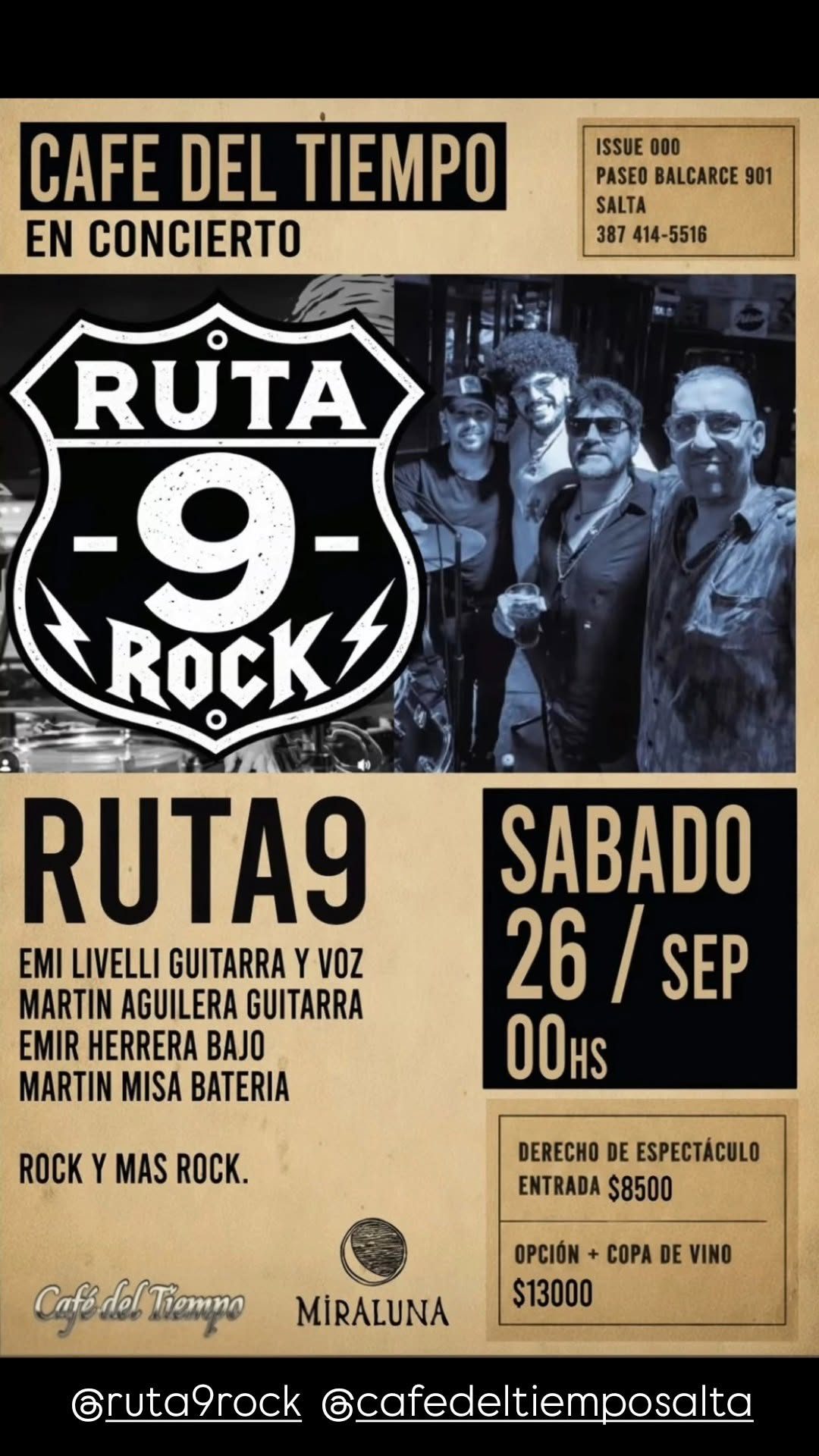 Ruta 9 Rock en Vivo.