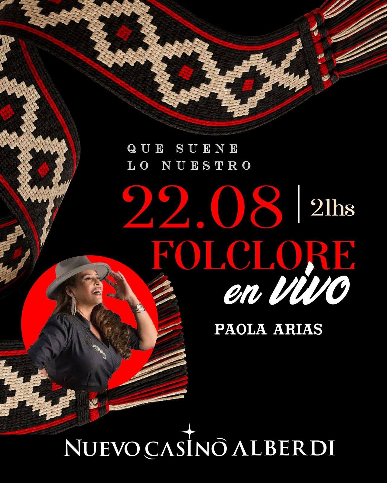 Paola Arias en Vivo.