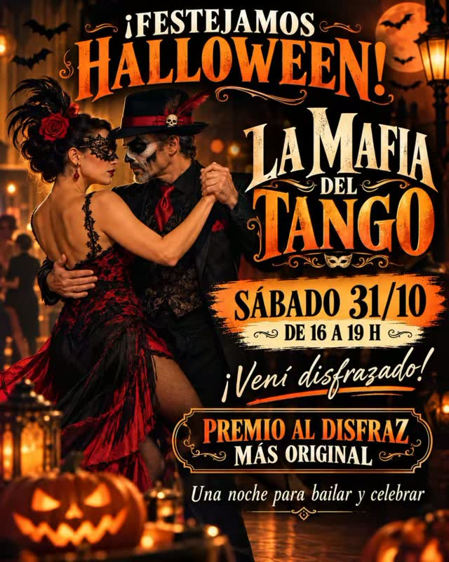 Halloween con La Mafia del Tango.