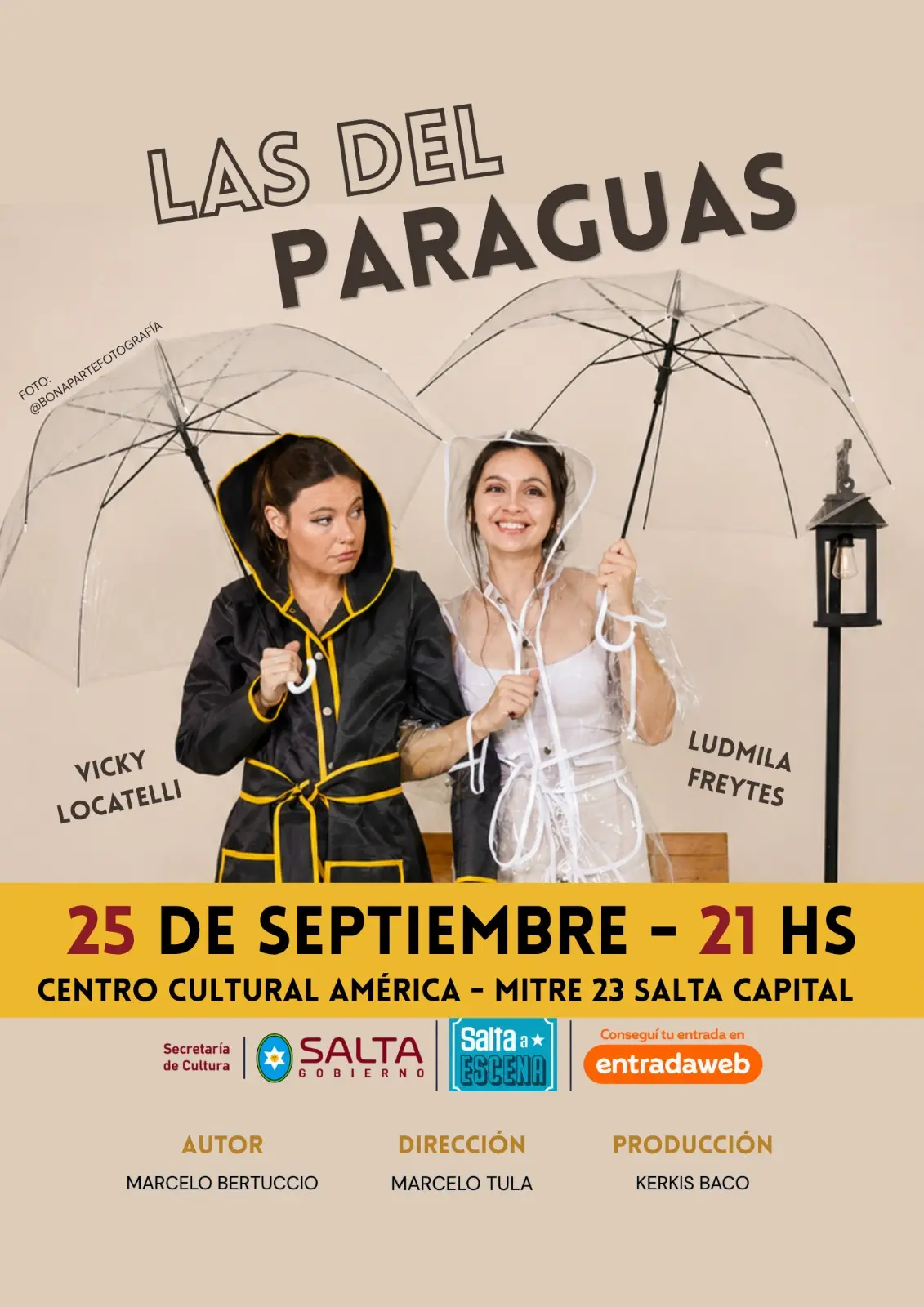Obra: “Las del paraguas”.
