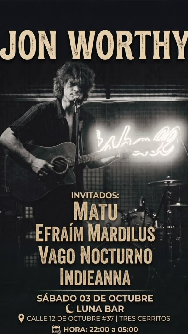 Jon Worthy en Vivo.