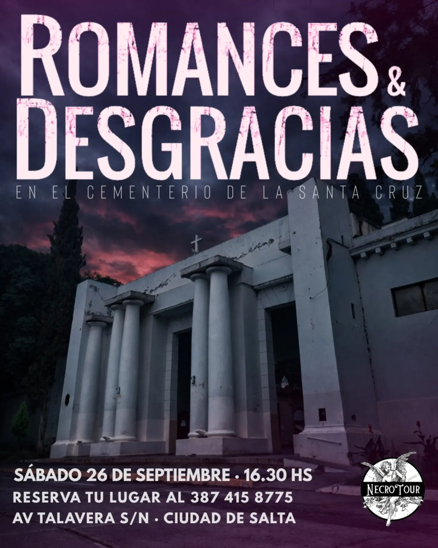 Experiencia Necrotour - Romances y Desgracias.