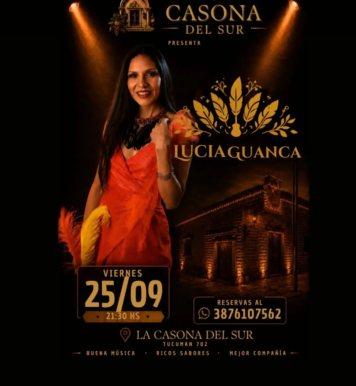 Lucía Guanca en Vivo.
