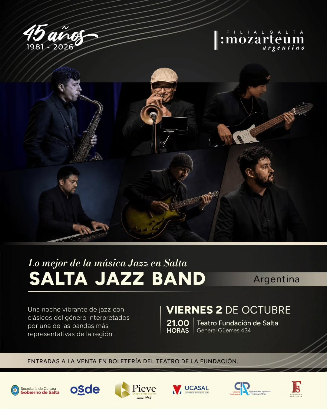 Salta Jazz Band en Vivo.