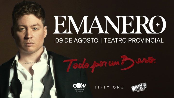 Emanero Tour 2026 - Todo Por Un Beso en Salta