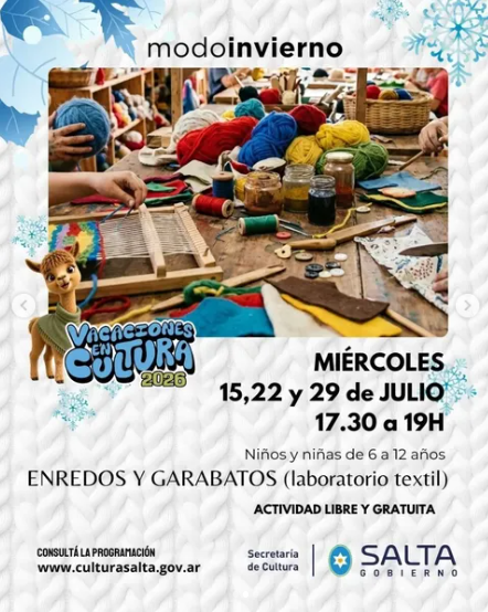 Enredos y Garabatos - Laboratorio Textil.