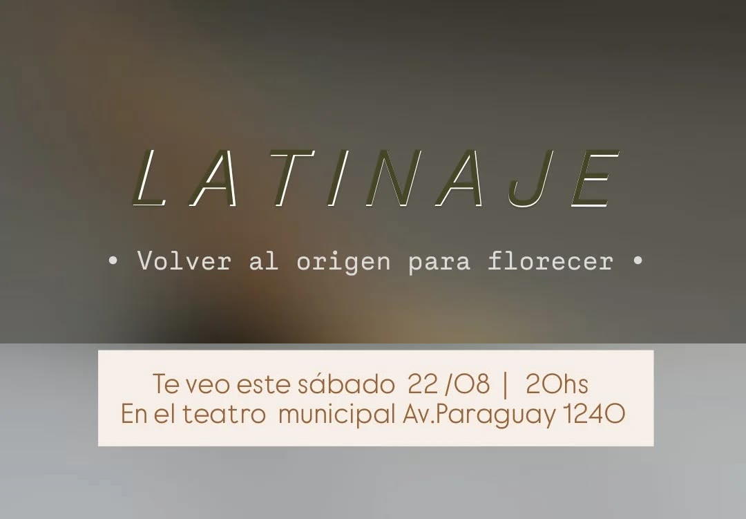 Obra de Danza Contemporánea: “Latinaje”.