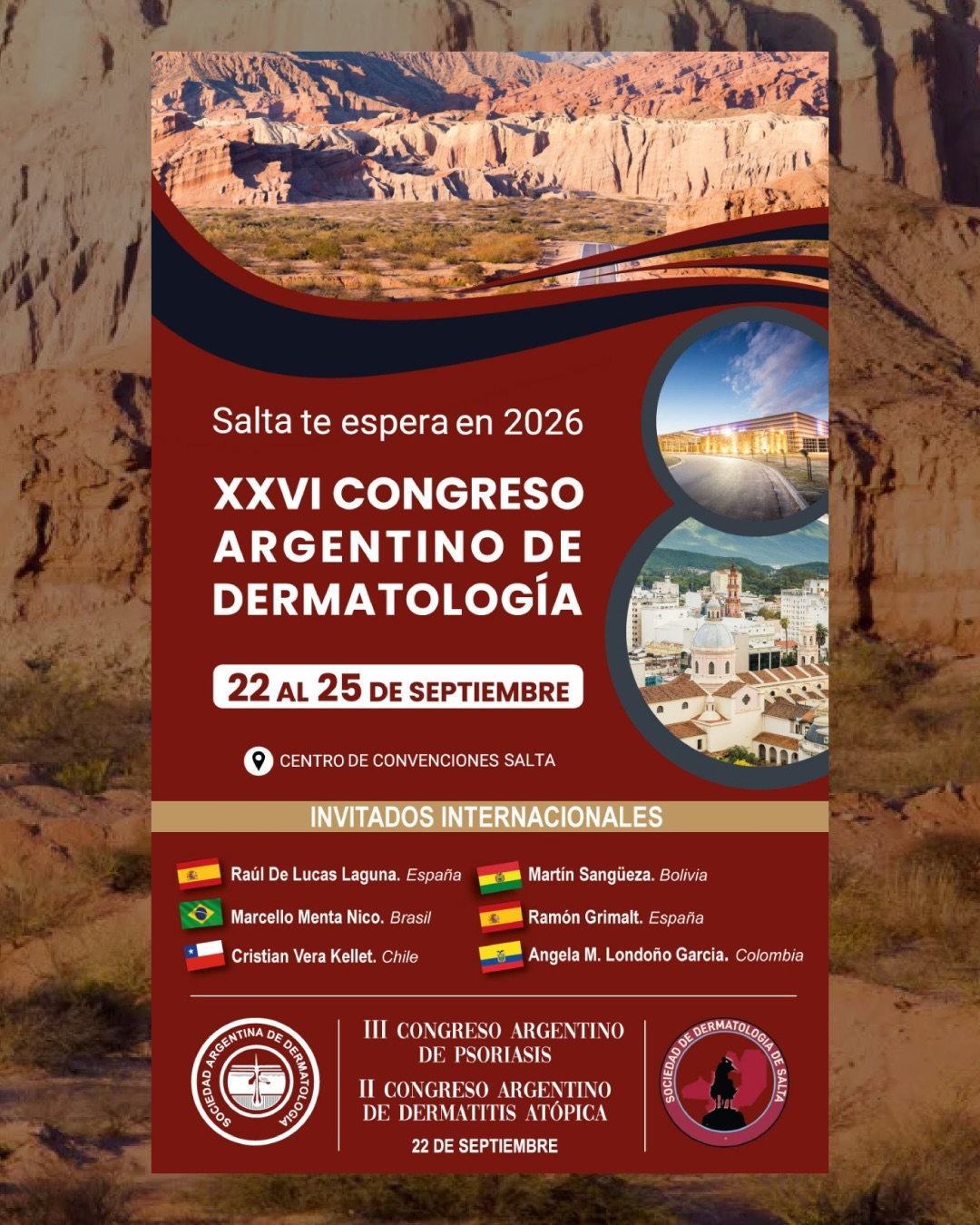 Congreso Argentino de Dermatología 2026 - Día 1.