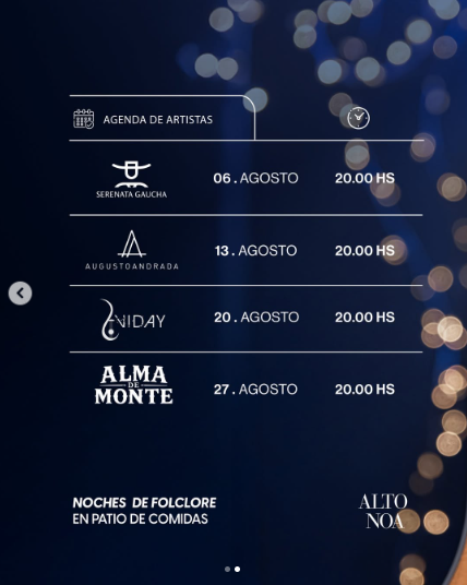 Noches de Folclore en Alto NOA - Niday en vivo.