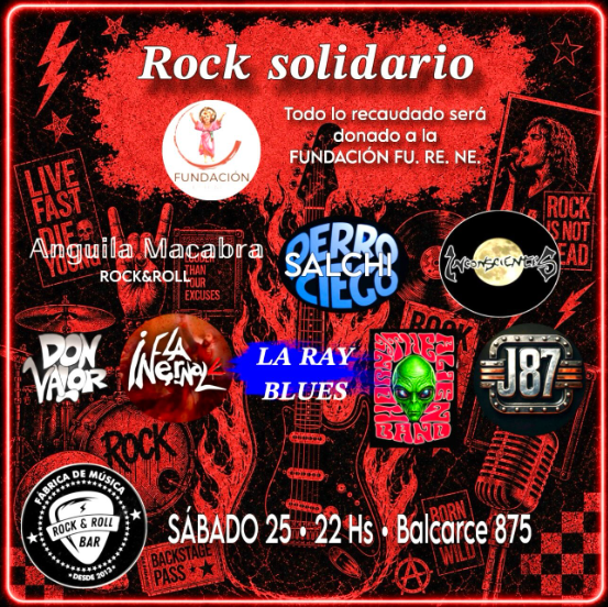 Noche de Rock Solidario.