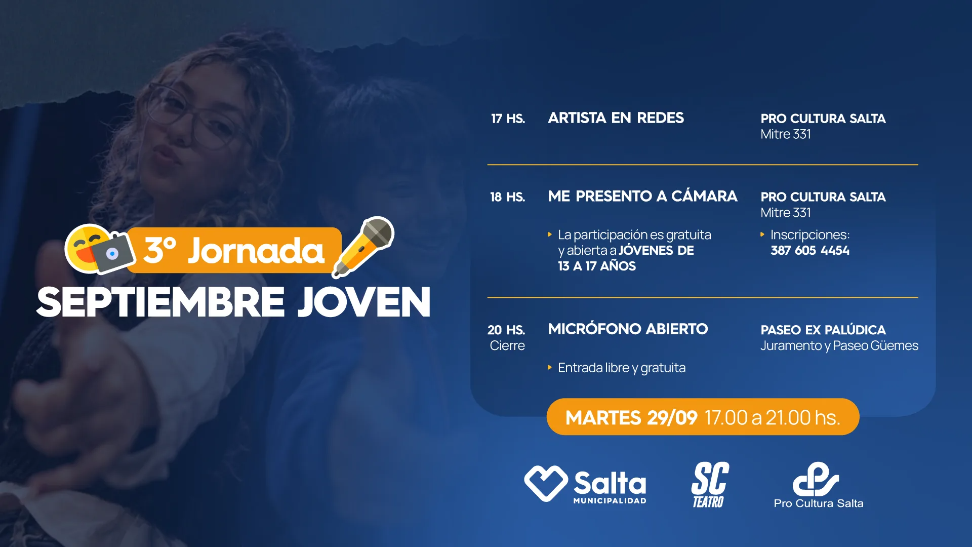 Septiembre Joven”: Una tarde a puro talento y expresión.