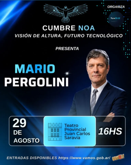 Cumbre NOA - Mario Pergolini en Salta.