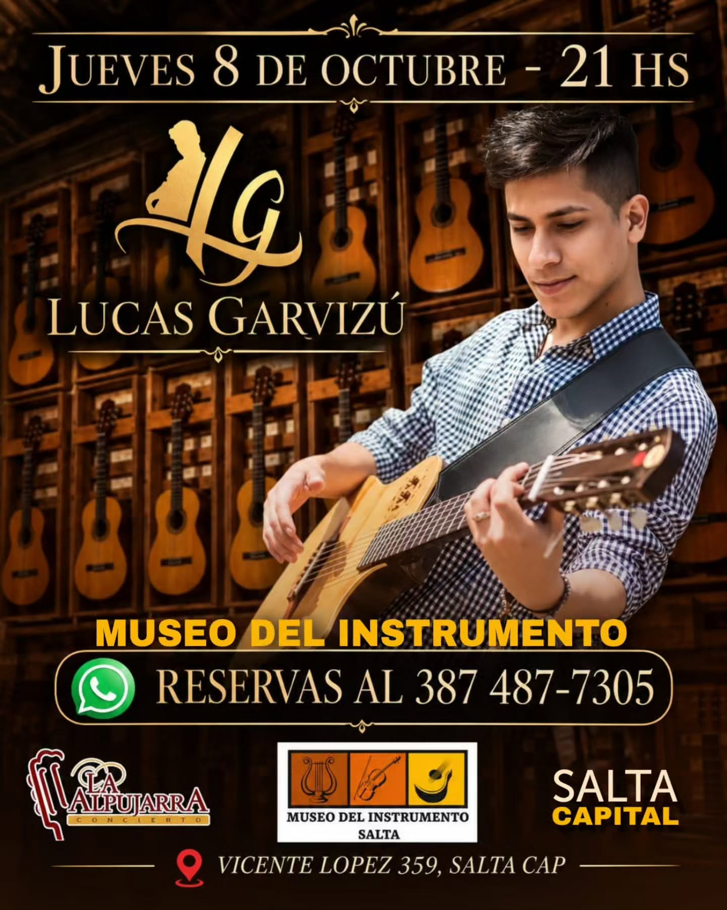 Lucas Garvizú en Vivo.