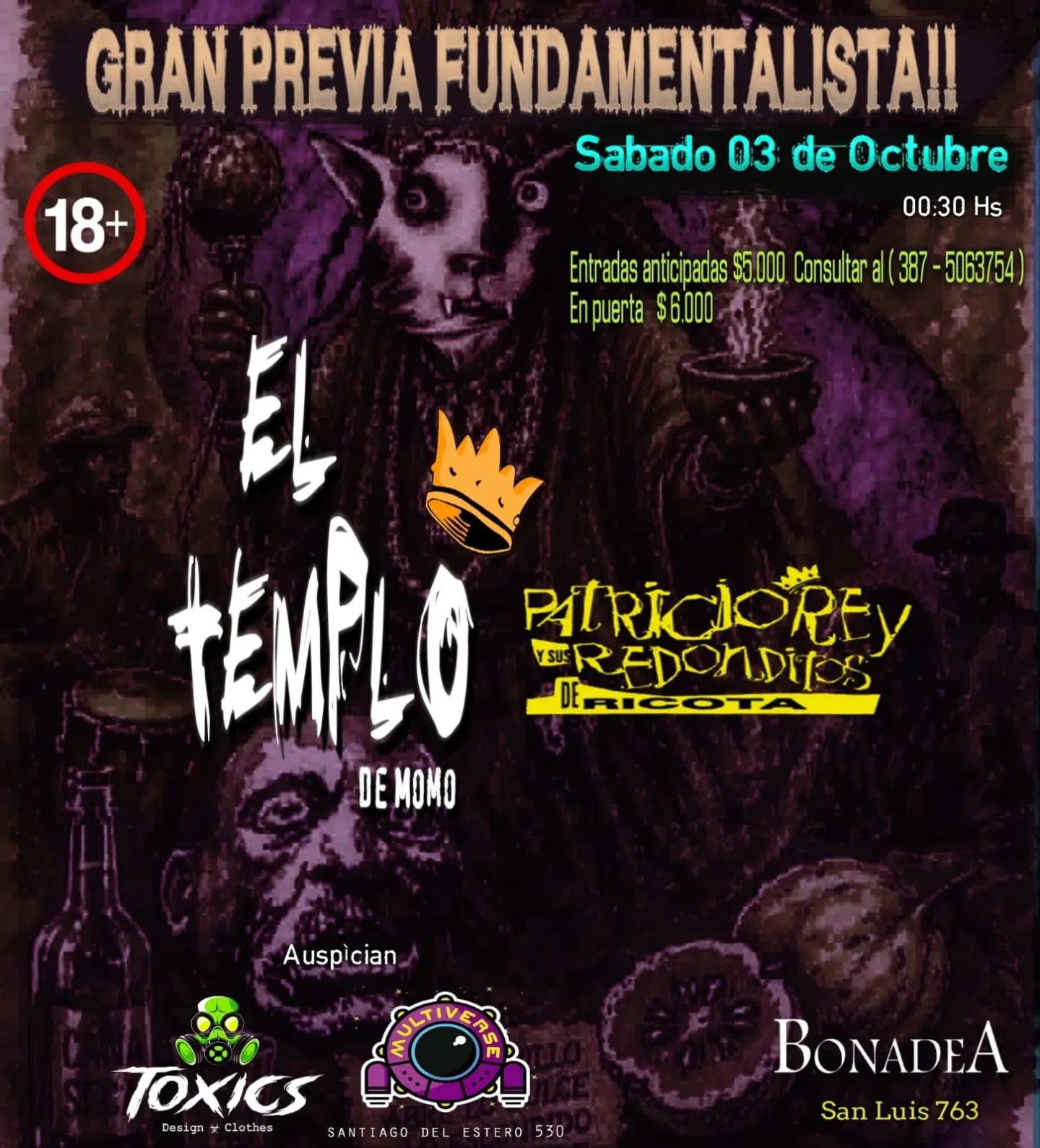 Gran previa Fundamentalista - El Templo del Momo.