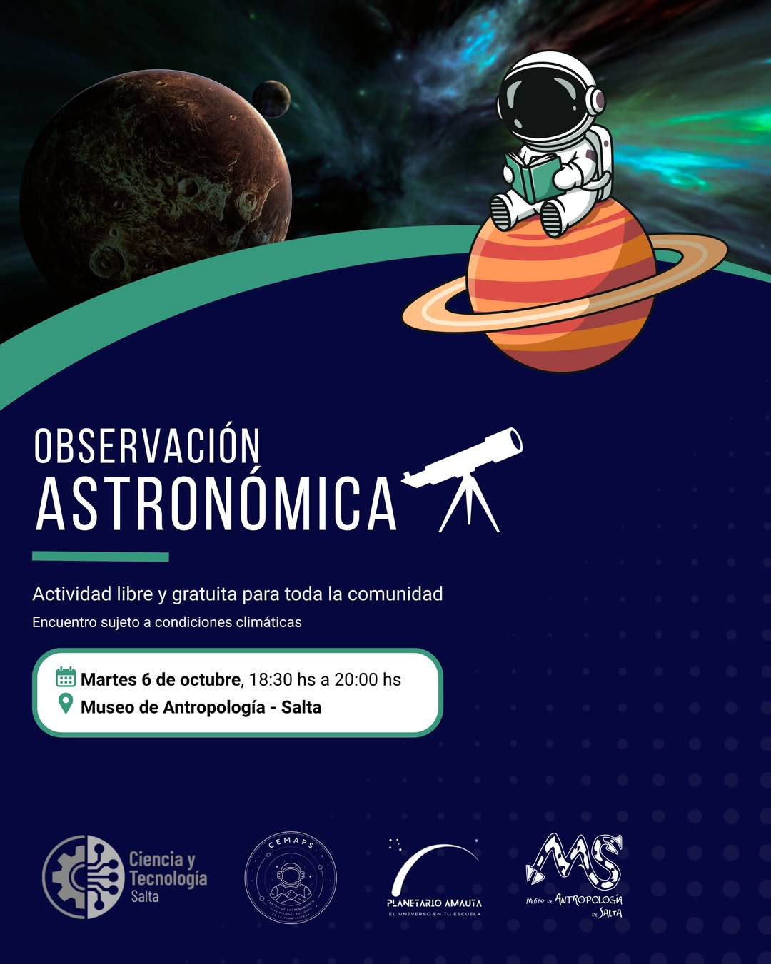 Jornada de Observación Astronómica.