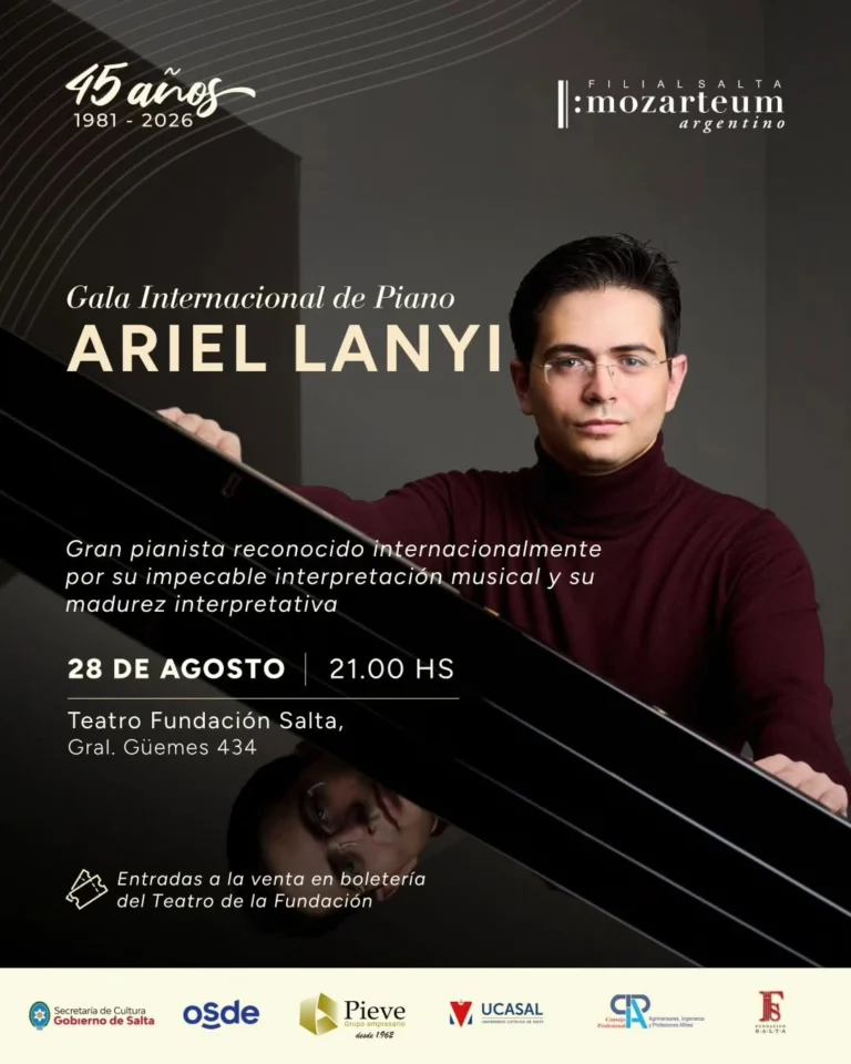 Gala Internacional de Piano - Ariel Lanyi.