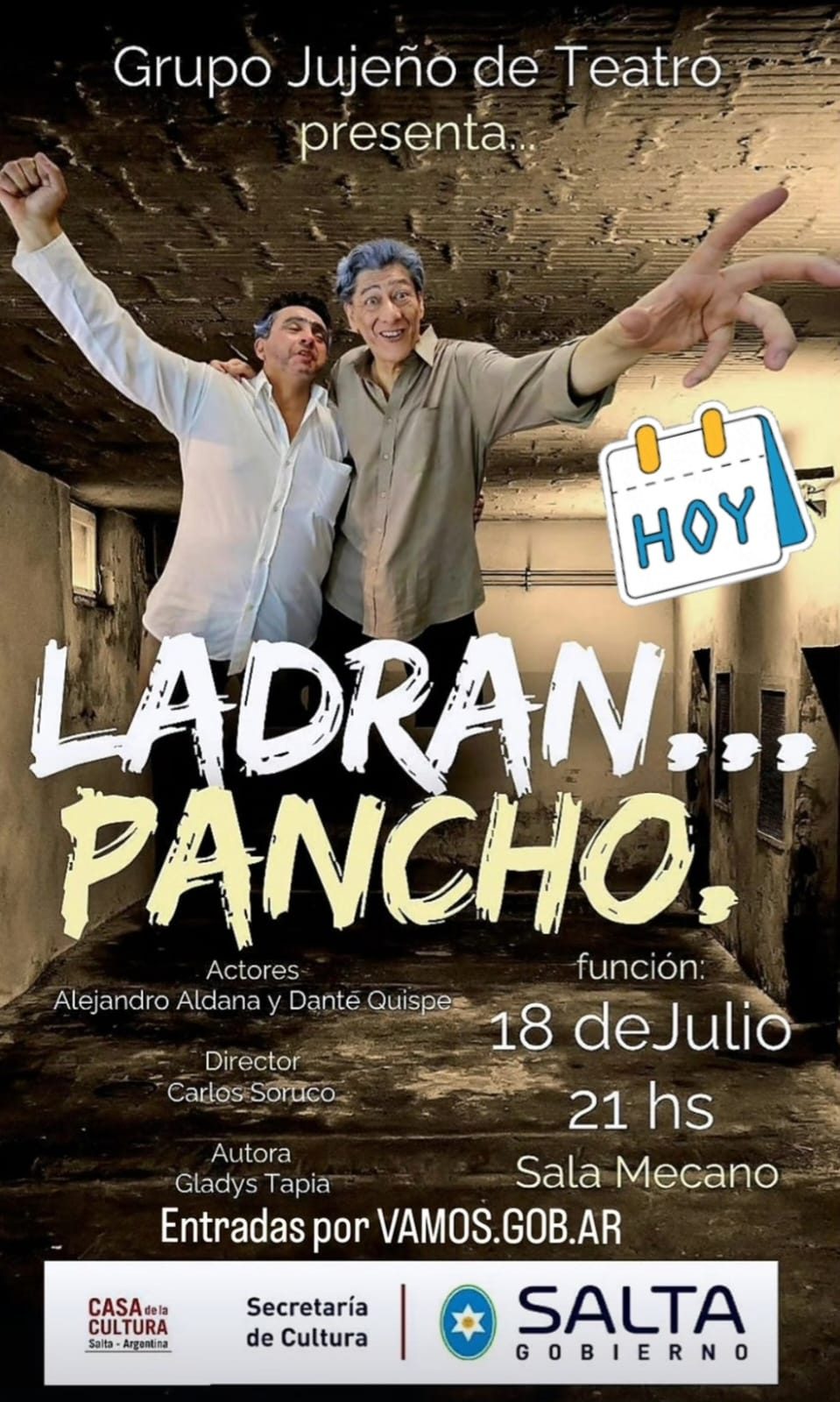 Ladran… Pancho.