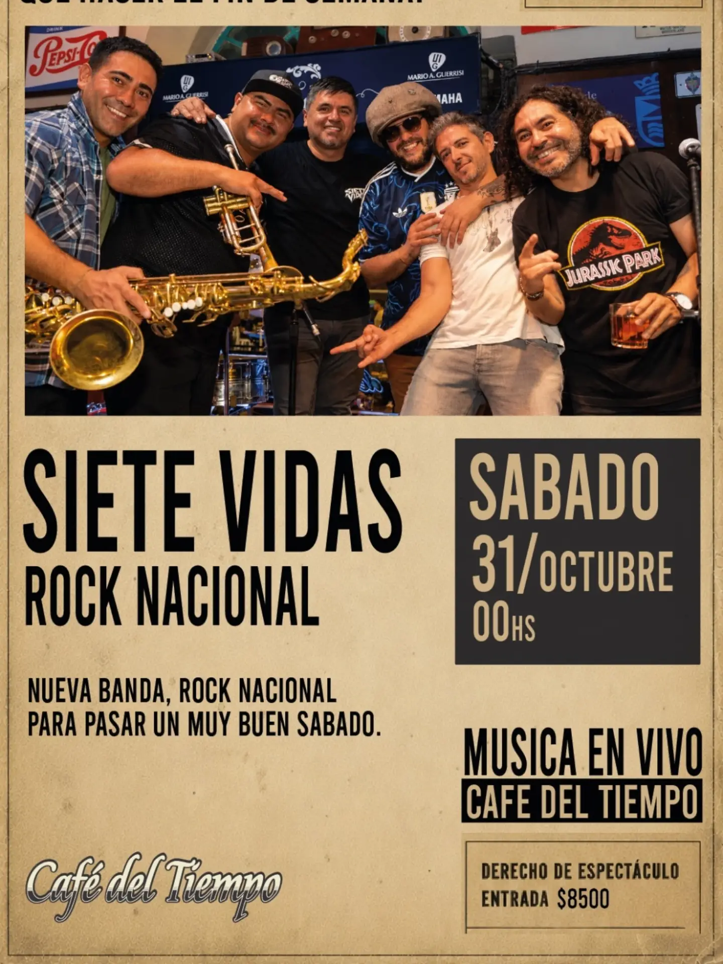 Siete Vidas - Rock nacional.