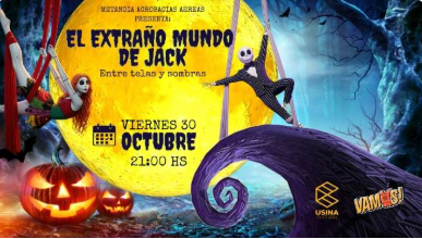 El extraño mundo de Jack "Entre telas y sombras".