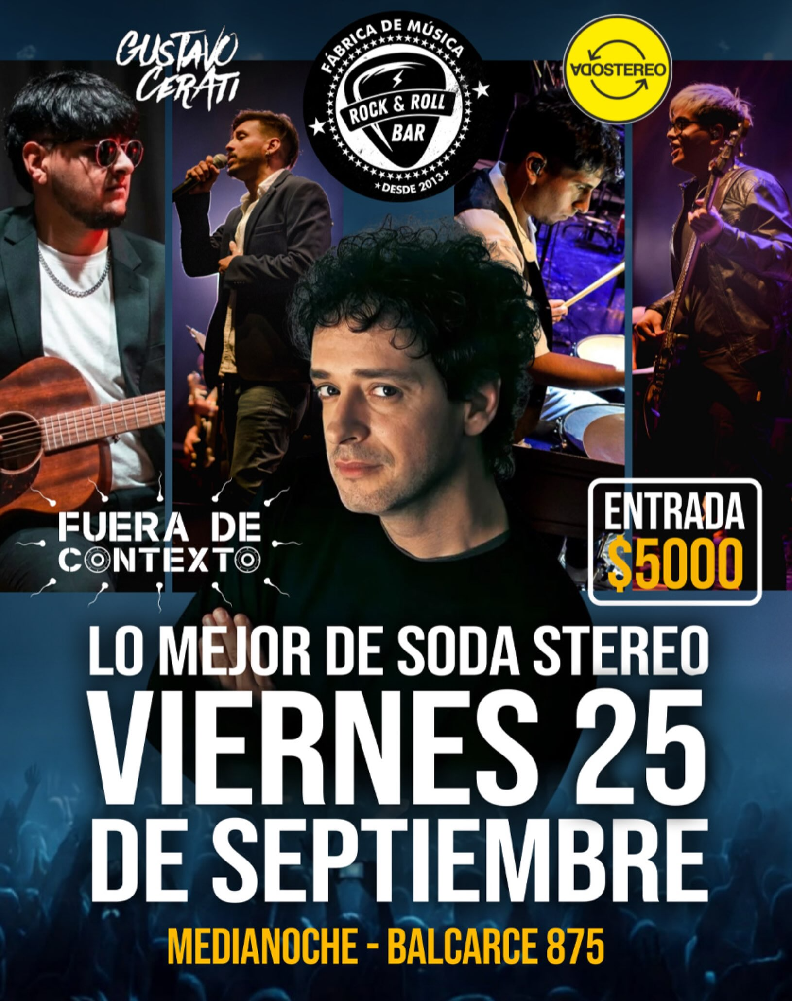 Homenaje a SODA STEREO • GUSTAVO CERATI por Fuera de Contexto.