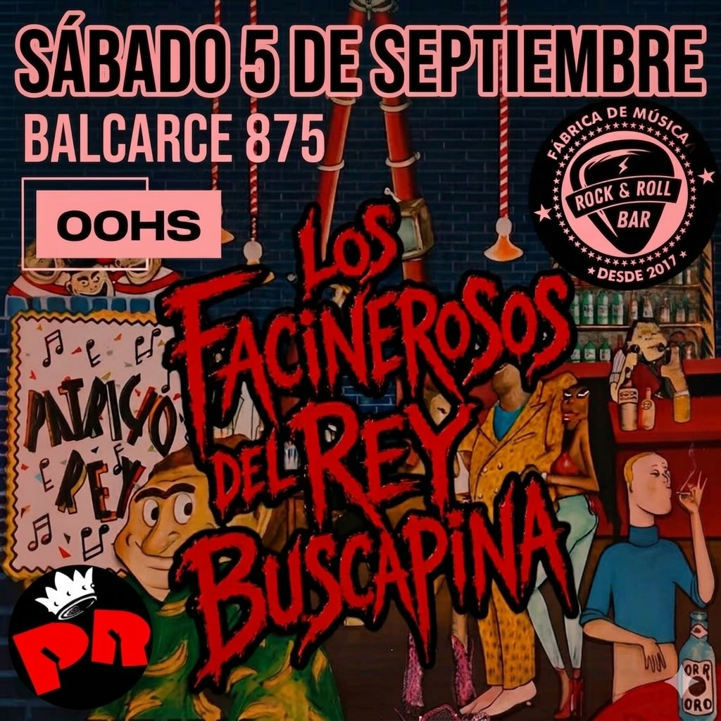 Tributo a los Redondos por Los Facinerosos del Rey Buscapina.