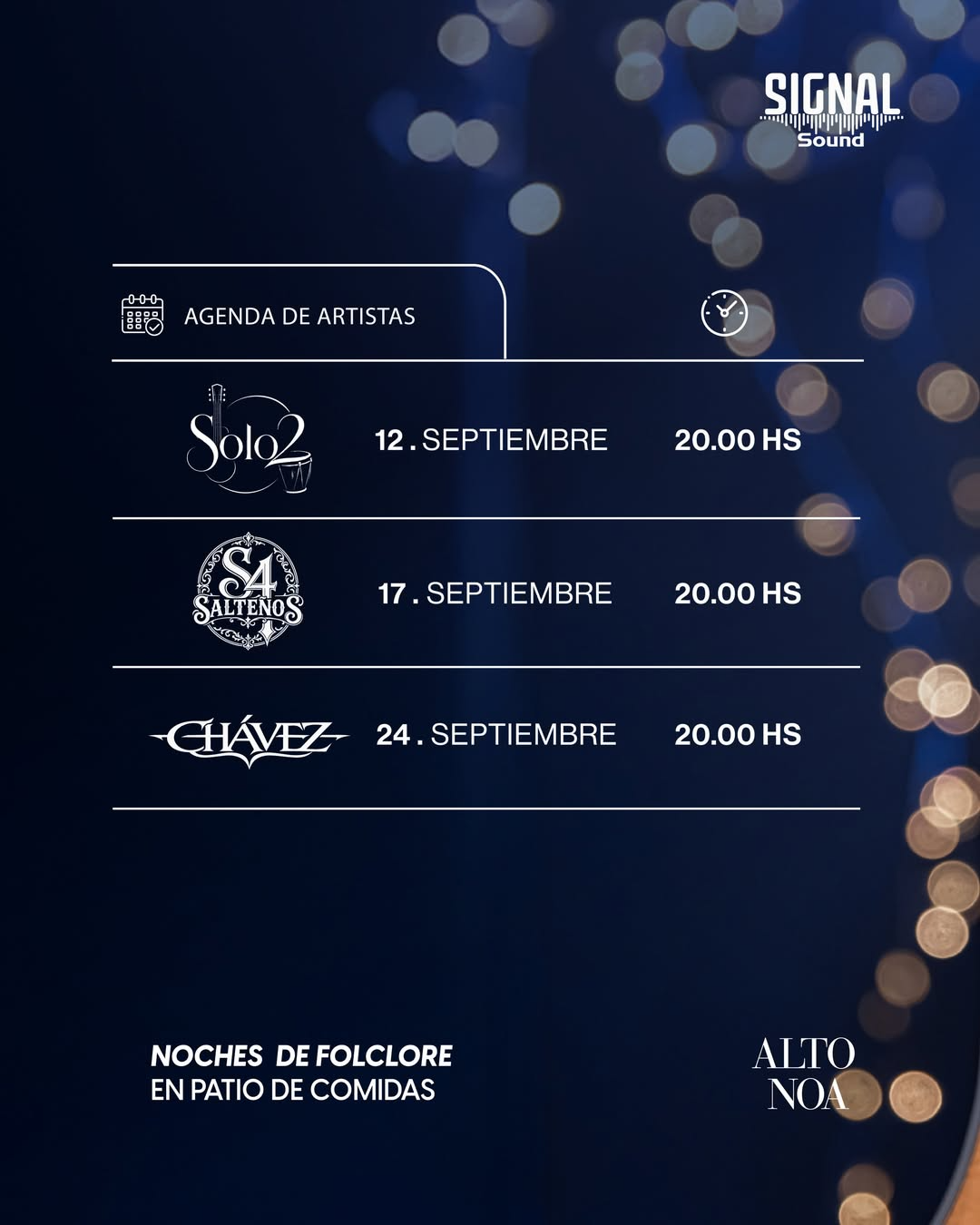 Noches de Folclore en Alto NOA - S4 Salteños en Vivo.