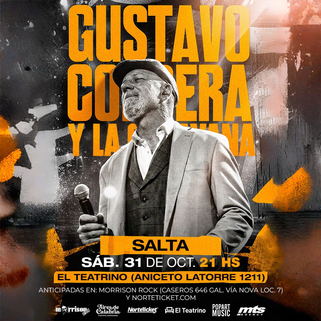 GUSTAVO CORDERA EN SALTA