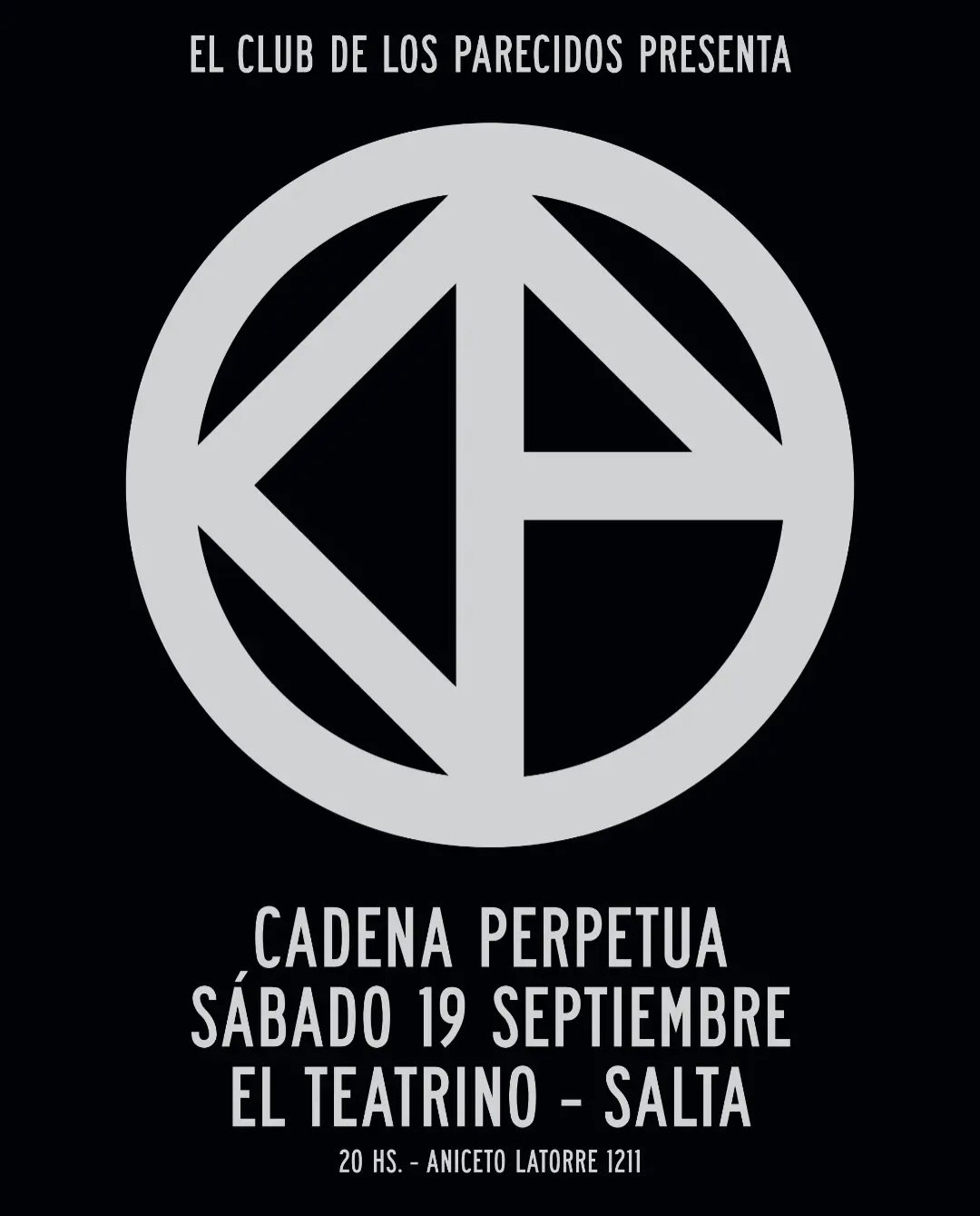 Cadena Perpetua - Gira Norte 2026.