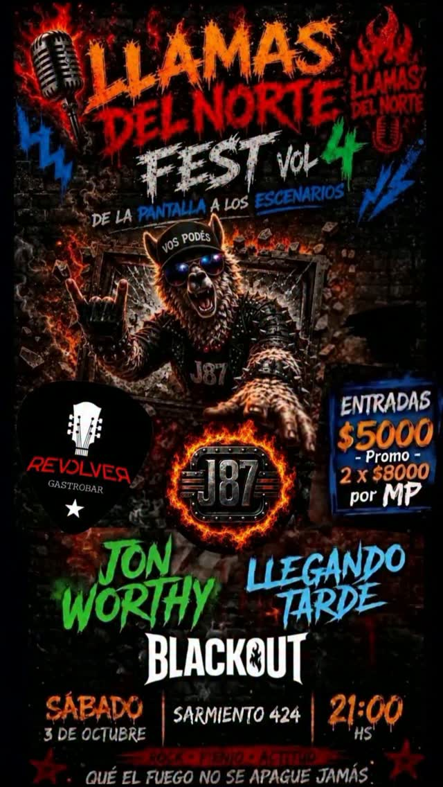 Llamas del Norte Fest Vol. 4.