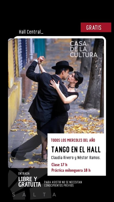 Tango en el Hall.