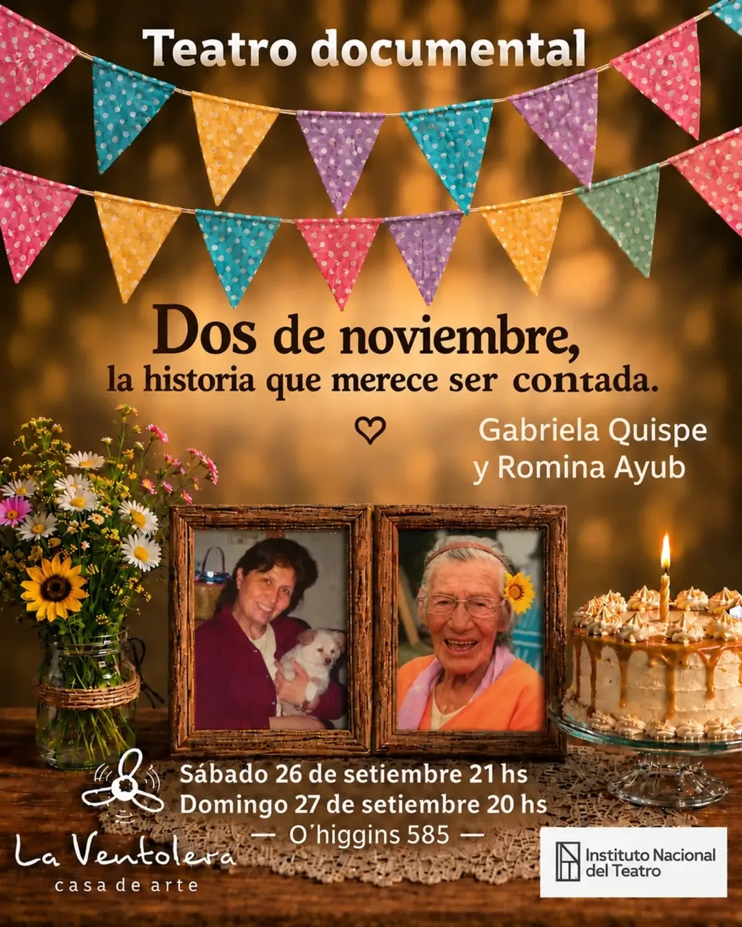 Teatro Documental en La Ventolera "Dos de noviembre".