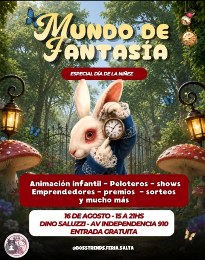 Feria Boss Trends - Edición Mundo de Fantasía (especial día del Niño).