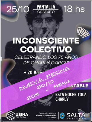 Inconsciente Colectivo Celebra a Charly García.