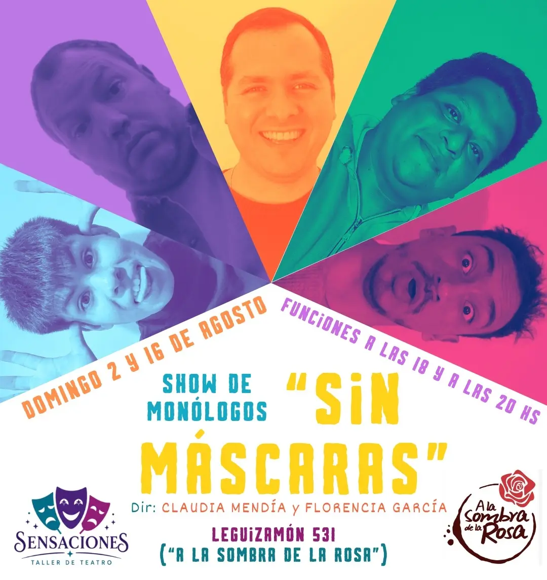 Show de Monólogos - Sin Mascaras.