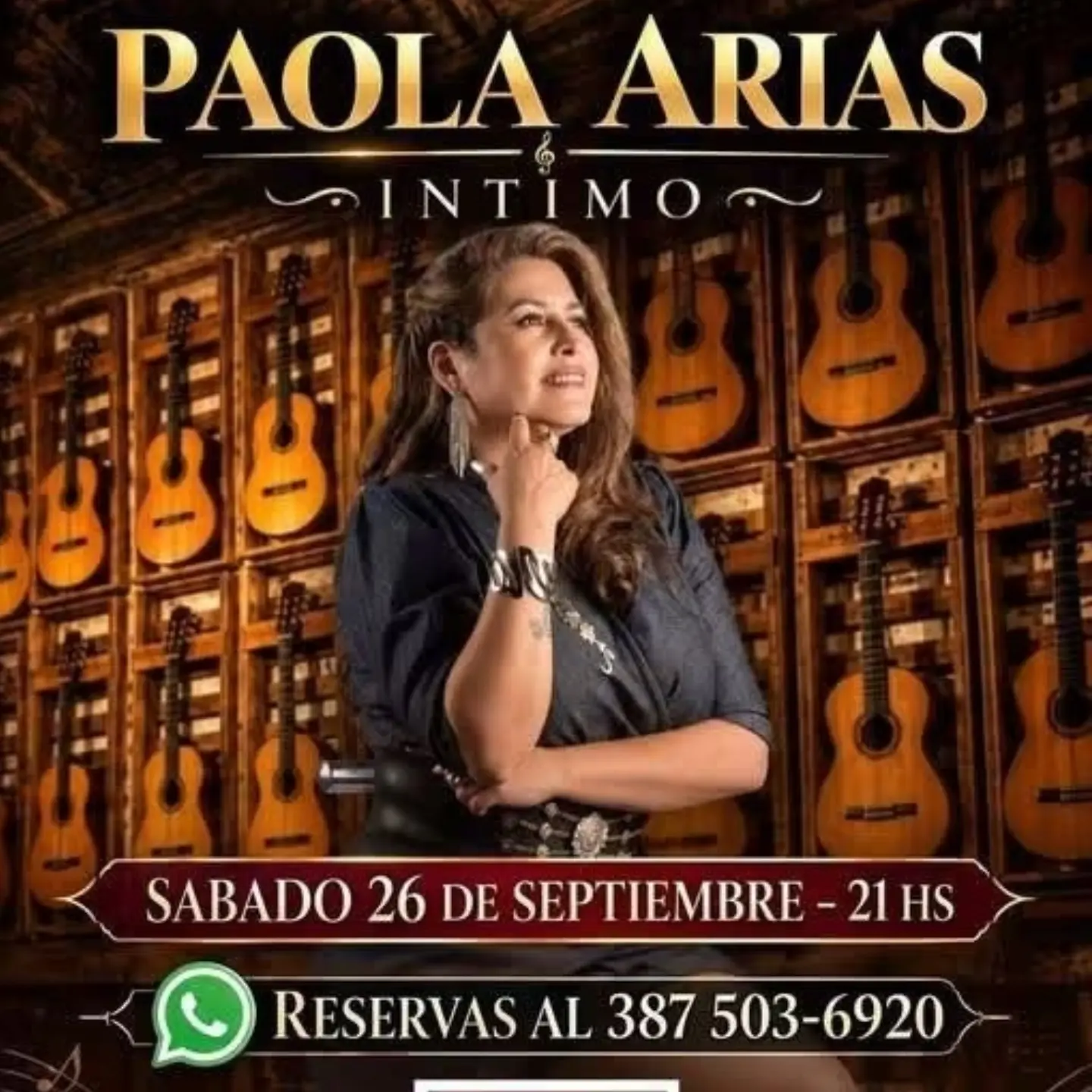 Paola Arias en vivo - Intimo.