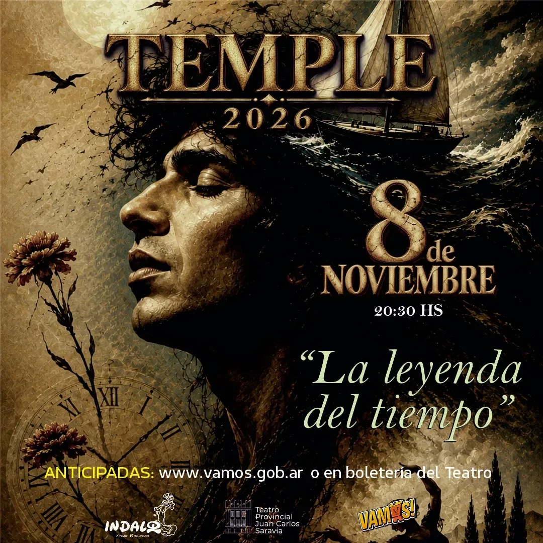 TEMPLE 2026 – “LA LEYENDA DEL TIEMPO”
