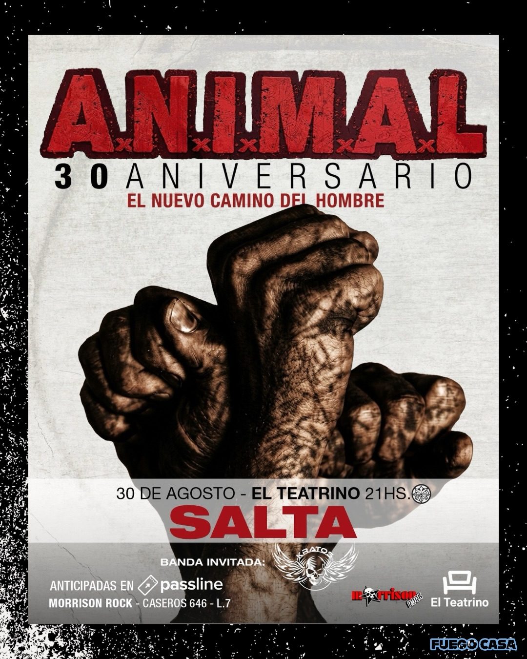 ANIMAL en Vivo - 30° Aniversario.