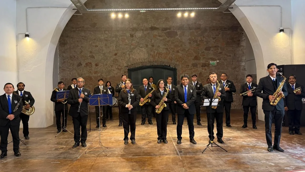 Participación de la Banda Municipal “25 de Mayo” en la despedida de las Imágenes Peregrinas del Señor y la Virgen del Milagro.