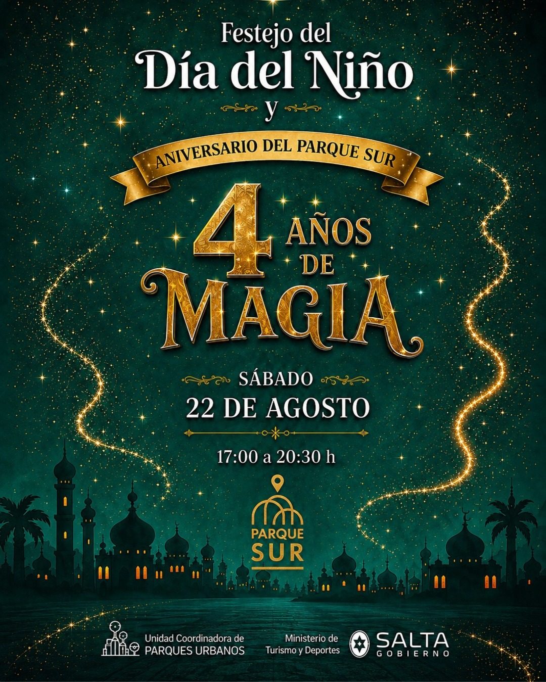 Festejo del día del Niño - Aniversario Parque Sur.