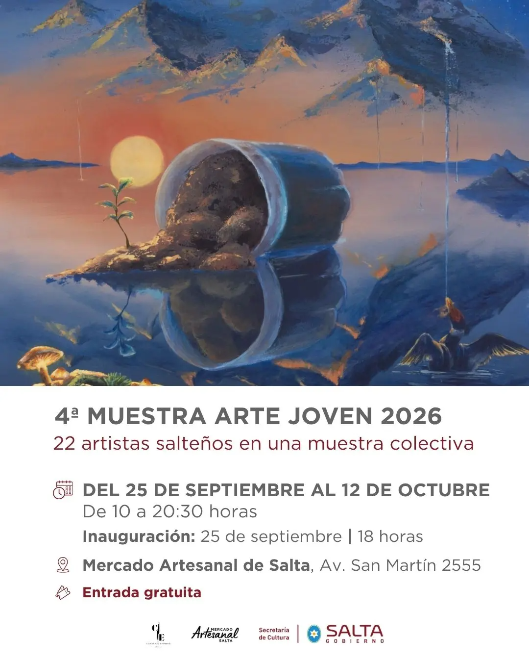 4ª Muestra de Arte Joven 2026.