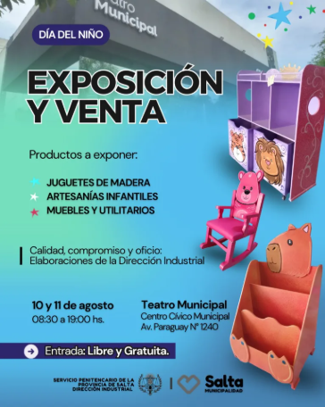 Día del Niño - Exposición y Venta del Servicio Penitenciario.