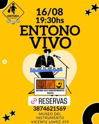 Noches de Museo - Esc. Música Entono en Vivo.